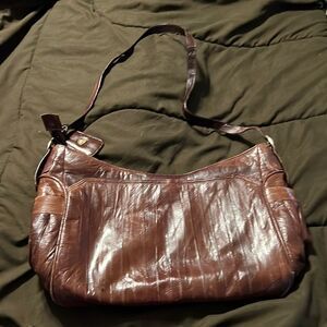 Vintage Leather Victory Shoulder Bag